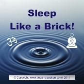 Sleep Like a Brick - Binaural Beat Non abusive CD / mp3 - Graphic
